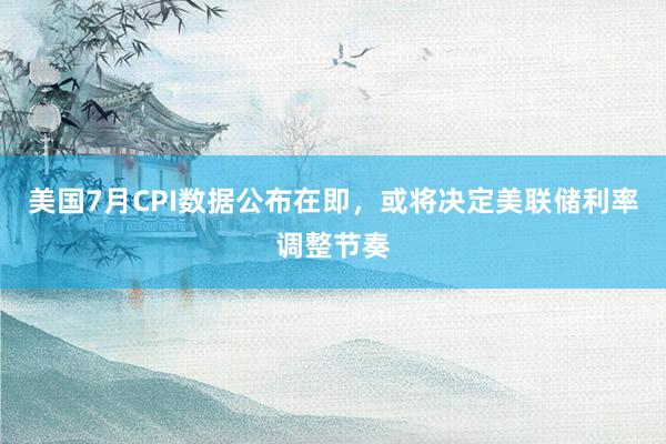 美国7月CPI数据公布在即，或将决定美联储利率调整节奏
