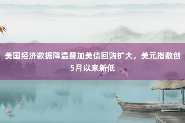 美国经济数据降温叠加美债回购扩大，美元指数创5月以来新低