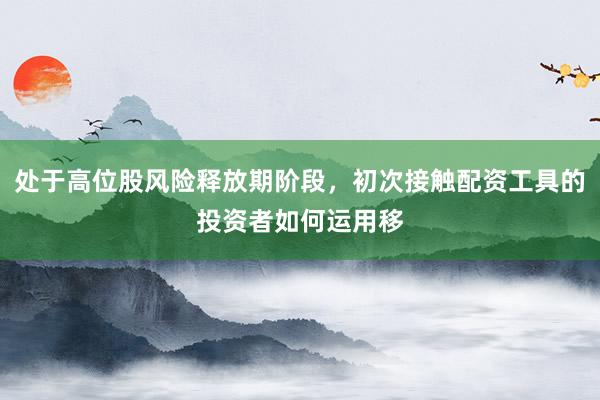 处于高位股风险释放期阶段，初次接触配资工具的投资者如何运用移